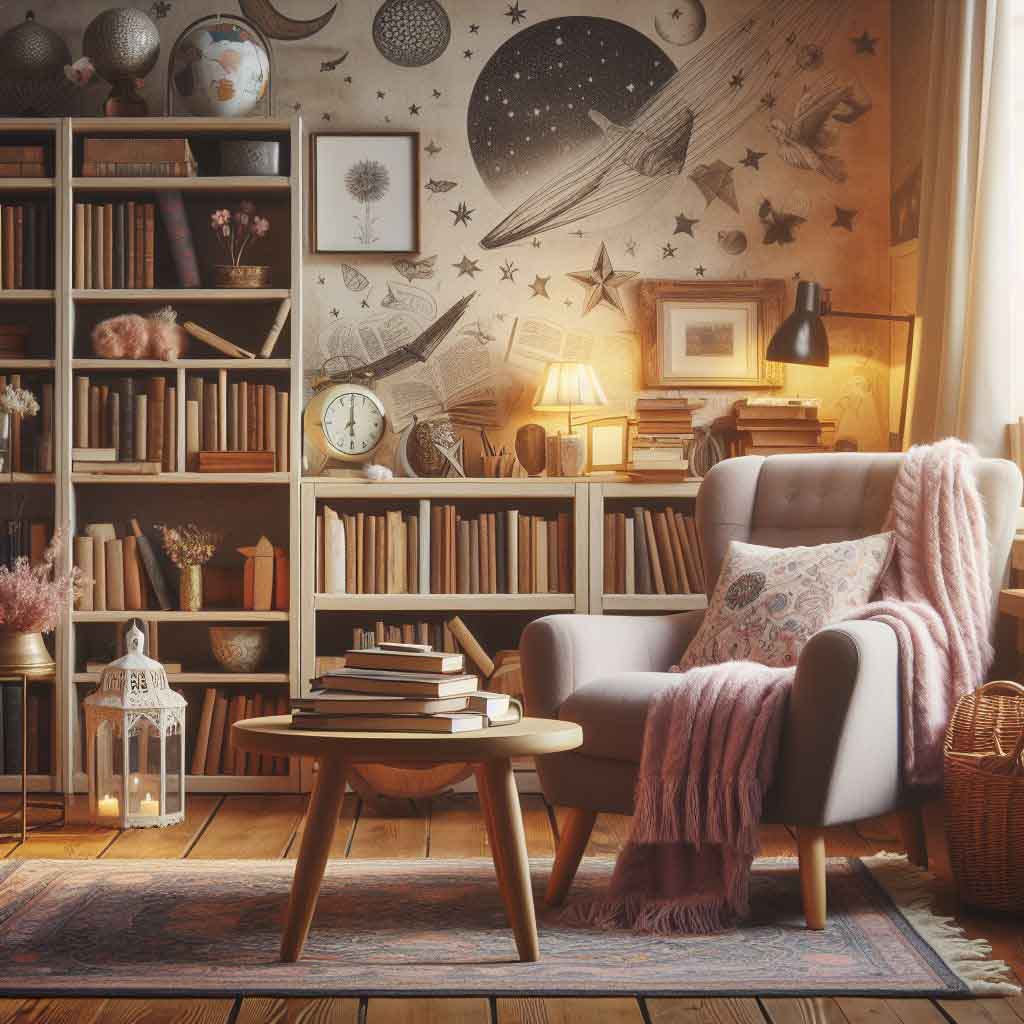 Decorating your home library