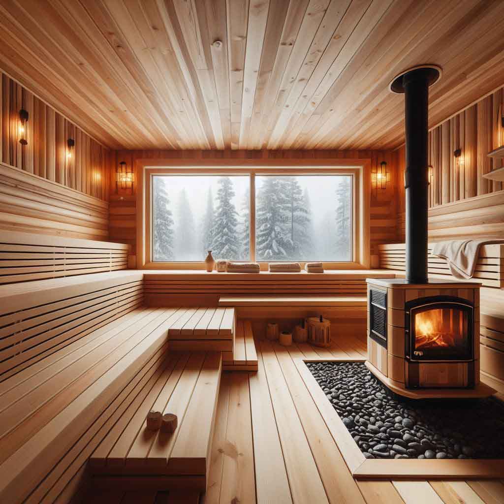 wood for sauna and bathhouse